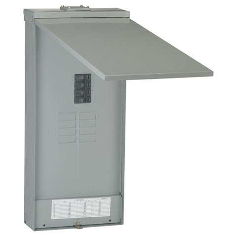 electrical breaker box out ddor|residential outdoor electrical panel.